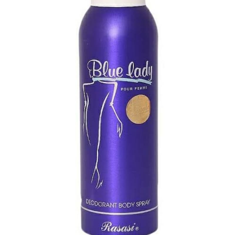 Blue lady body spray 200ml Rassassi